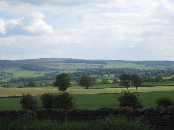 The Aire Gap, viewed from the A65