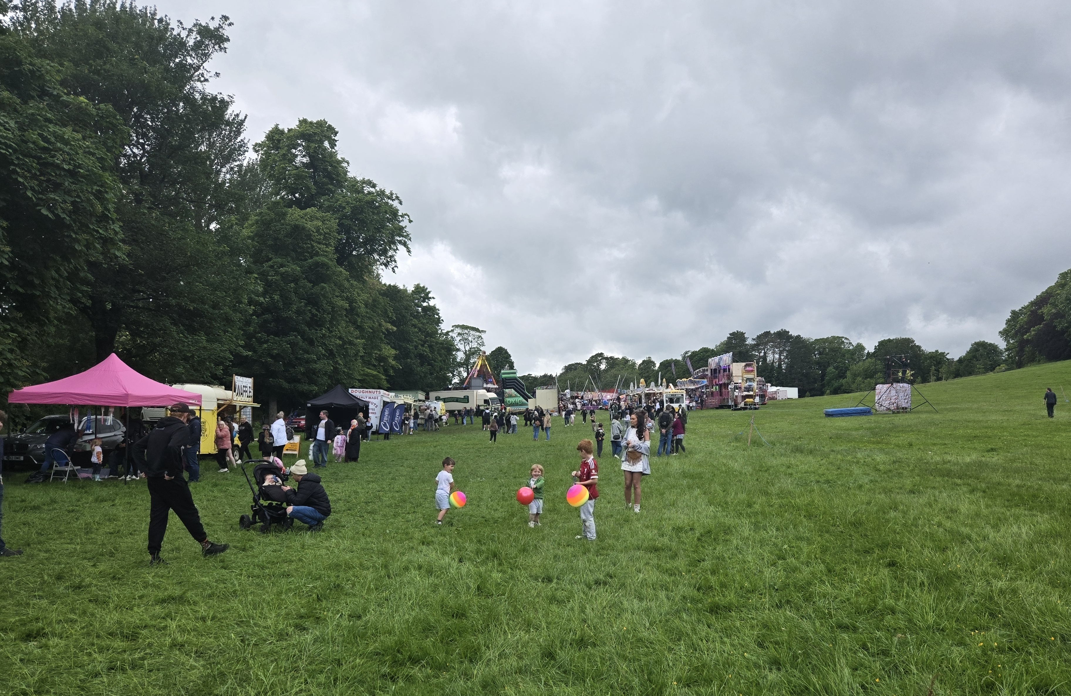 Fair in park