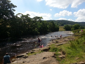 The River Wharfe at Appletreewick