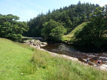 The River Wharfe at Appletreewick