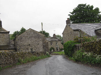 Arncliffe - viewed from above Littondale