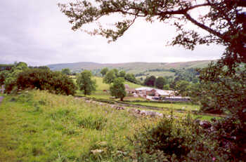 Bishopdale, a tributary valley of Wensleydale, in the Yorkshire Dales