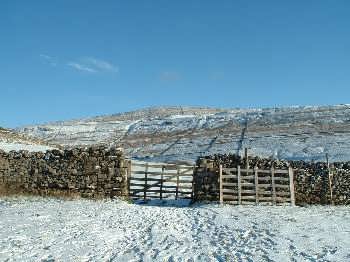 Buckden Pike in winter