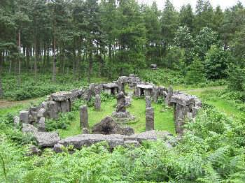 The Druids' Temple, near Masham in Wensleydale, in the Yorkshire Dales