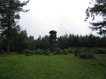 The Druids' Temple, near Masham in Wensleydale, in the Yorkshire Dales