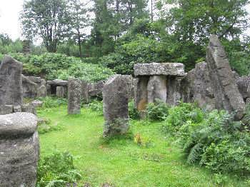 The Druids' Temple, near Masham in Wensleydale, in the Yorkshire Dales