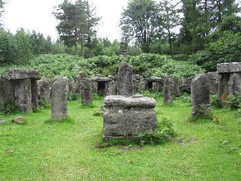 The Druids' Temple, near Masham in Wensleydale, in the Yorkshire Dales