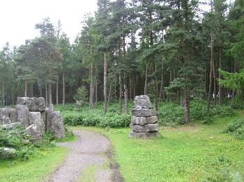 The Druids' Temple, near Masham in Wensleydale, in the Yorkshire Dales