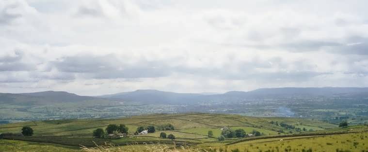 The Eden Valley - looking towards the Lake District