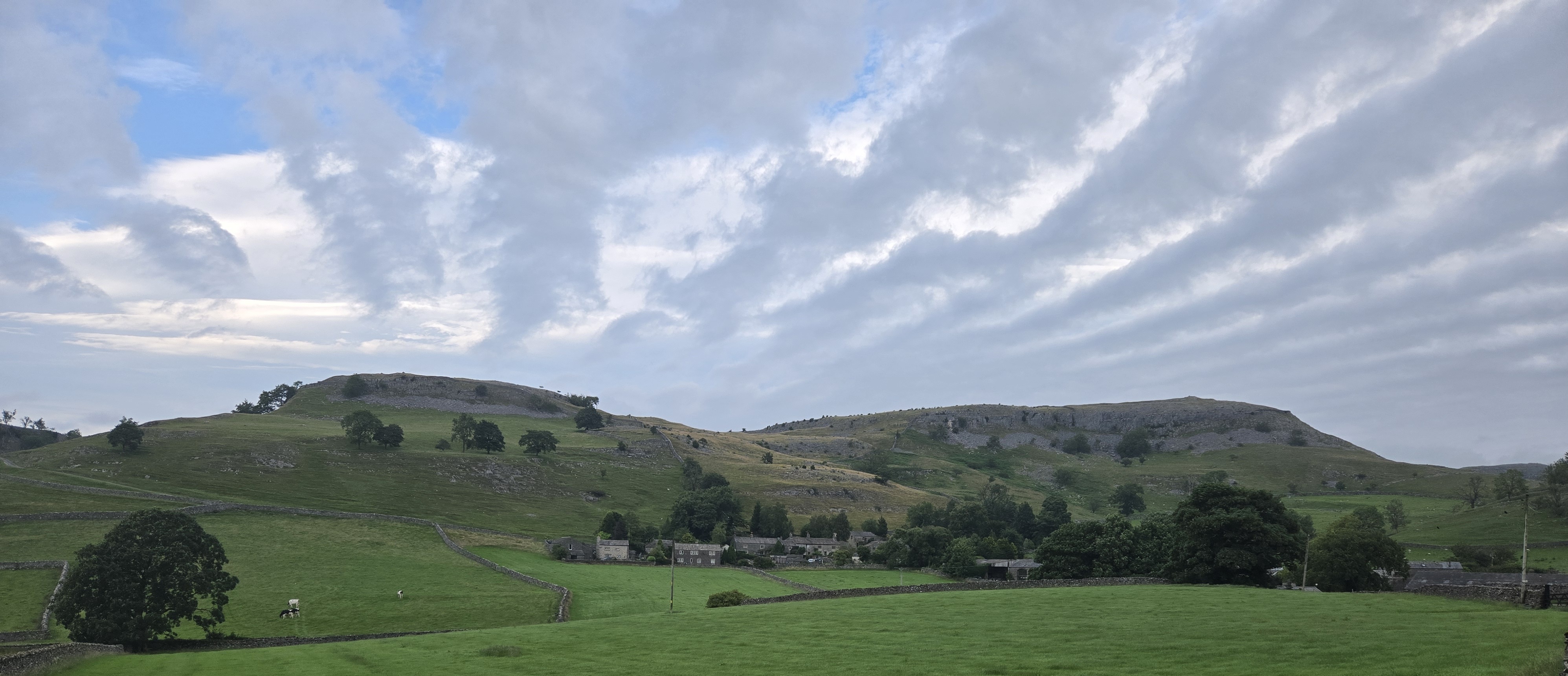 The village of Feizor, in the Yorkshire Dales