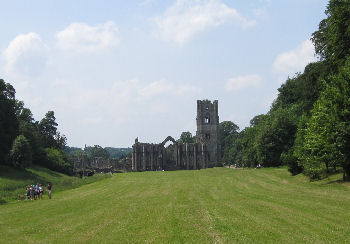 Fountains Abbey, Yorkshire