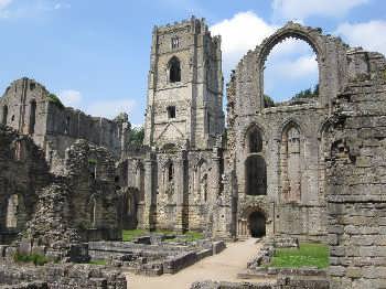 Fountains Abbey, Yorkshire