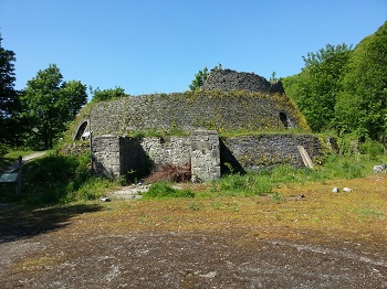 The Hoffman Kiln at the disused Craven Lime Works, near Langcliffe