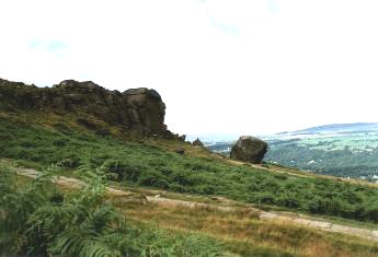 Cow and Calf rocks, Ilkley