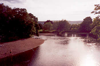 The River Wharfe near Ilkley, Yorkshire