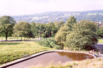 Ilkley paddling pool, Ilkley Moor, Ilkley