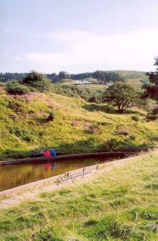 Ilkley paddling pool, Ilkley Moor, Ilkley