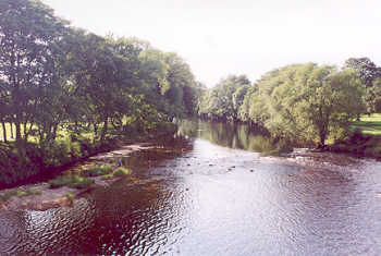 River Wharfe, Wharfedale, Ilkley, Yorkshire