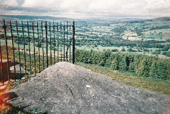 The Swastika Stone on Ilkley Moor