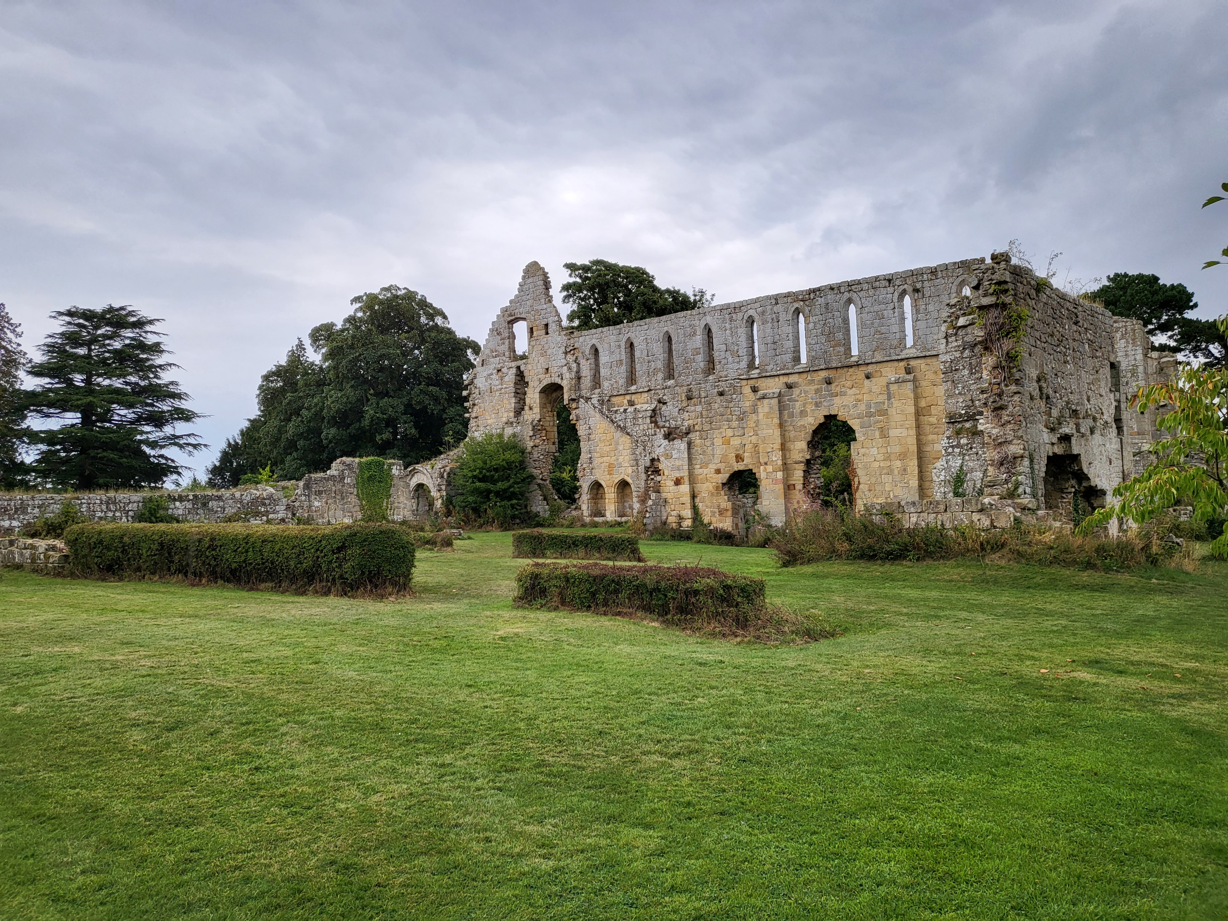 Jervaulx Abbey, near Masham in Wensleydale, in the Yorkshire Dales