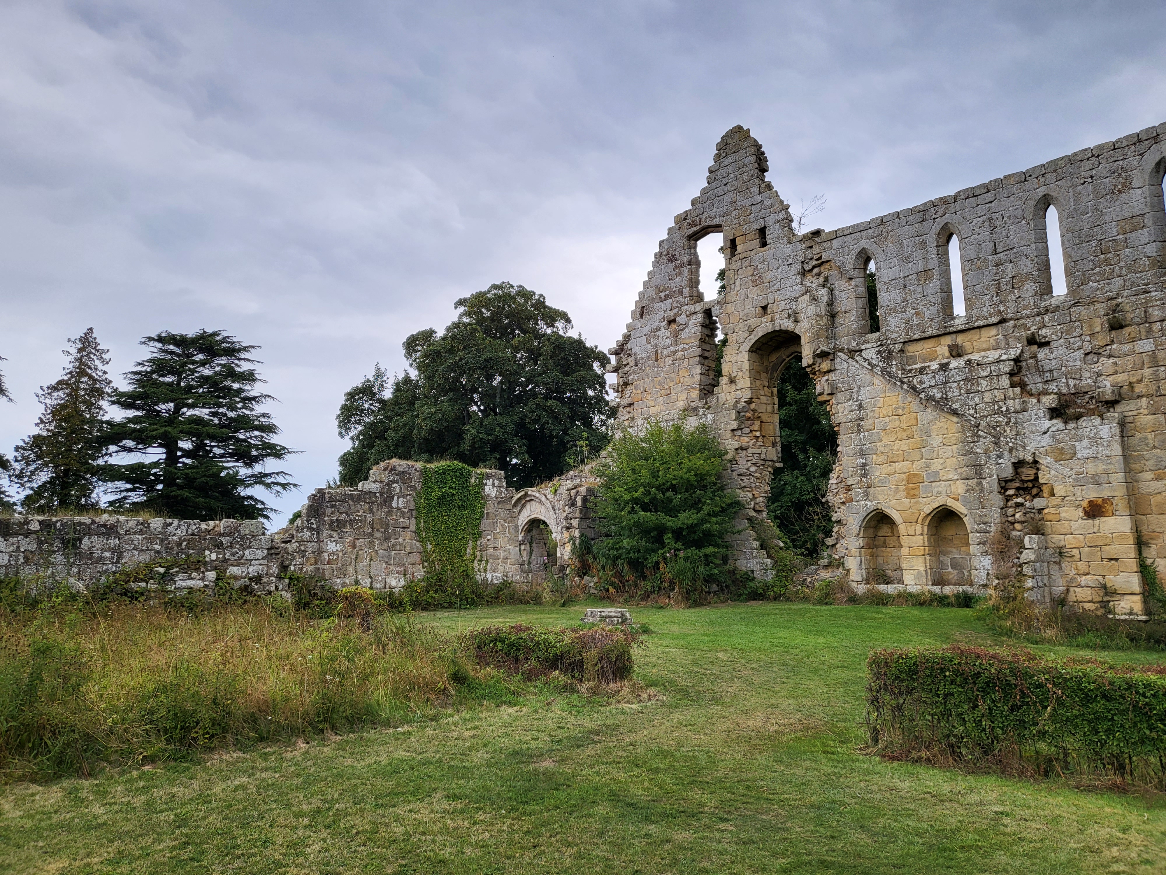 Jervaulx Abbey, near Masham in Wensleydale, in the Yorkshire Dales