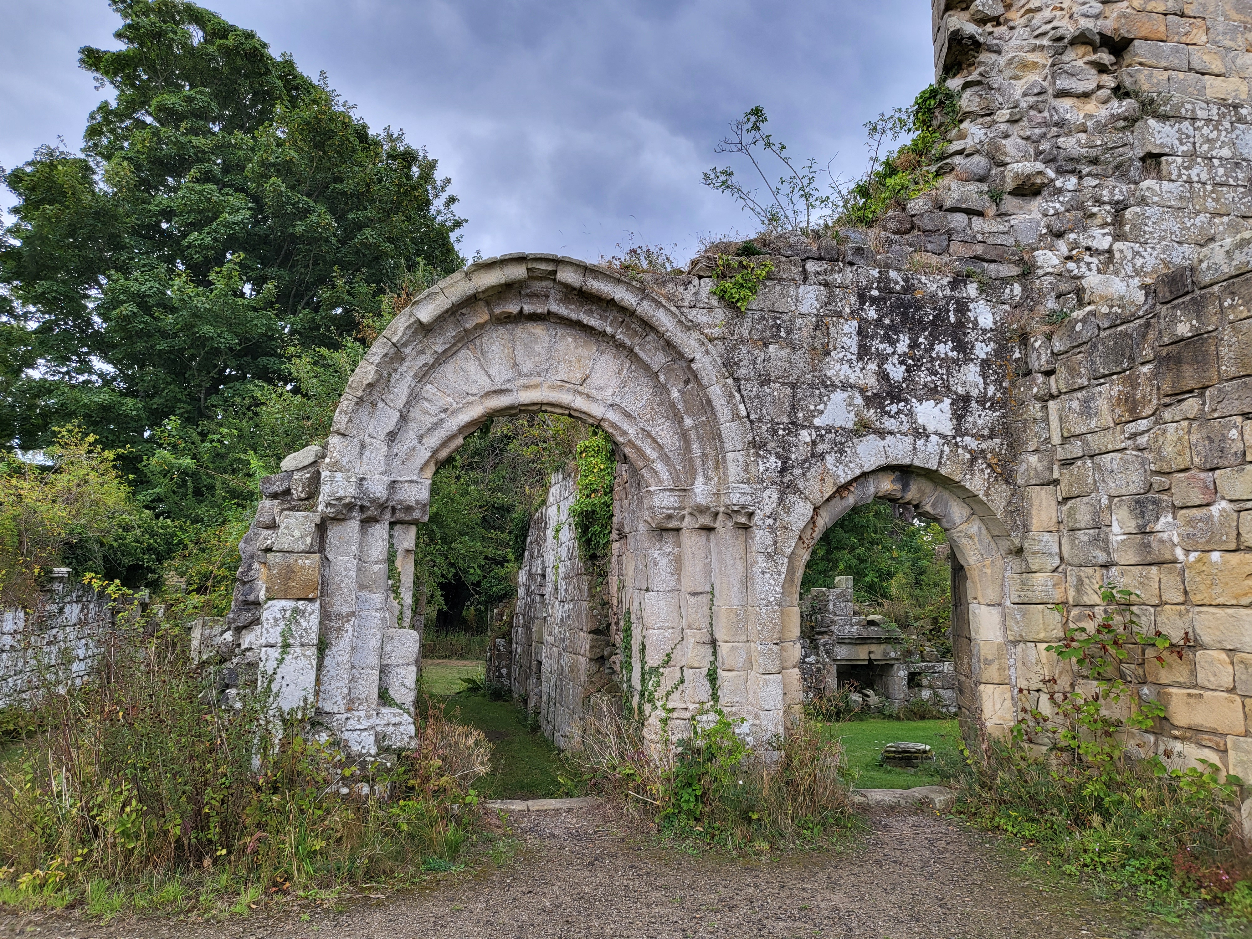 Jervaulx Abbey, near Masham in Wensleydale, in the Yorkshire Dales