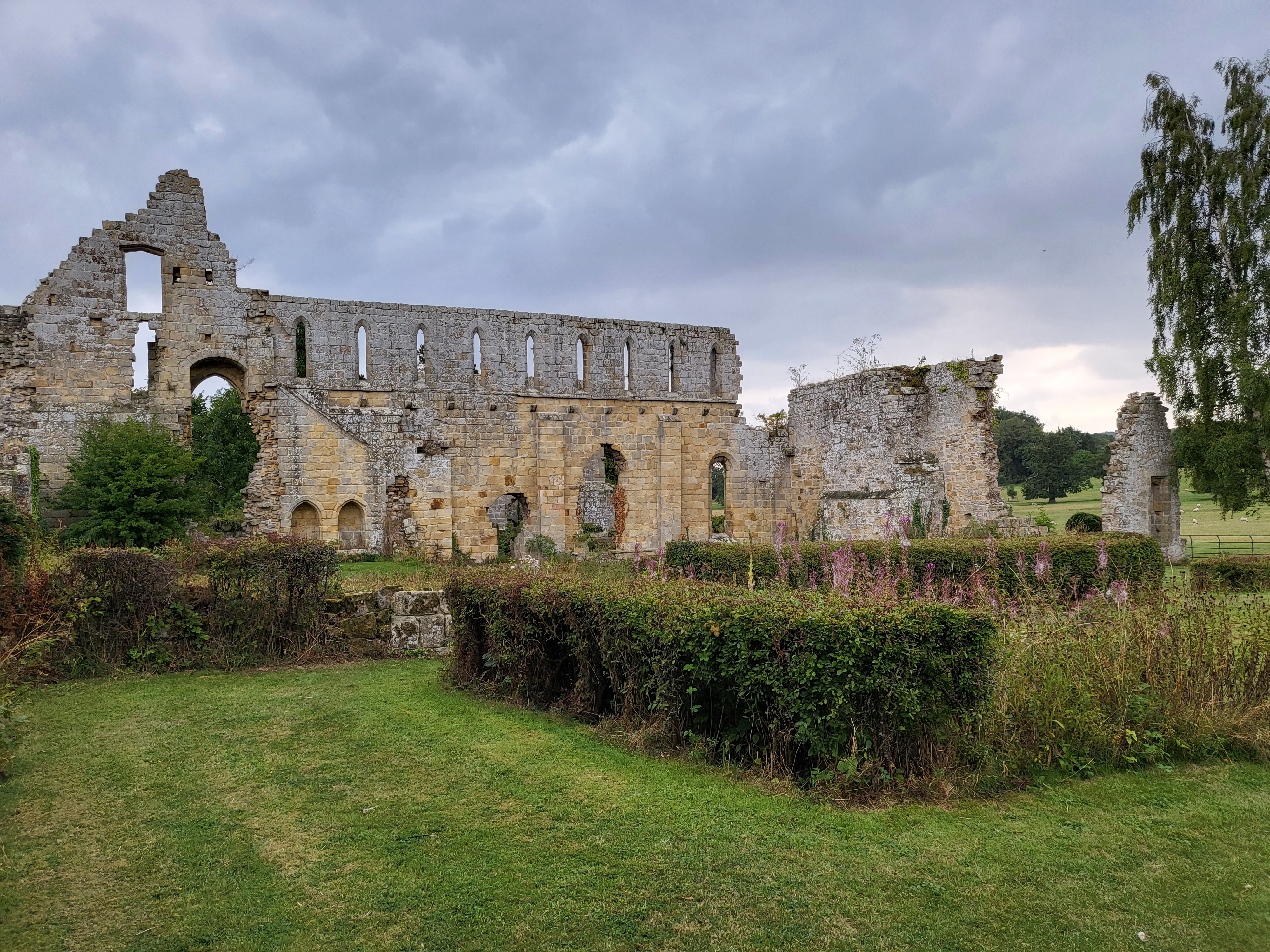 Jervaulx Abbey, near Masham in Wensleydale, in the Yorkshire Dales