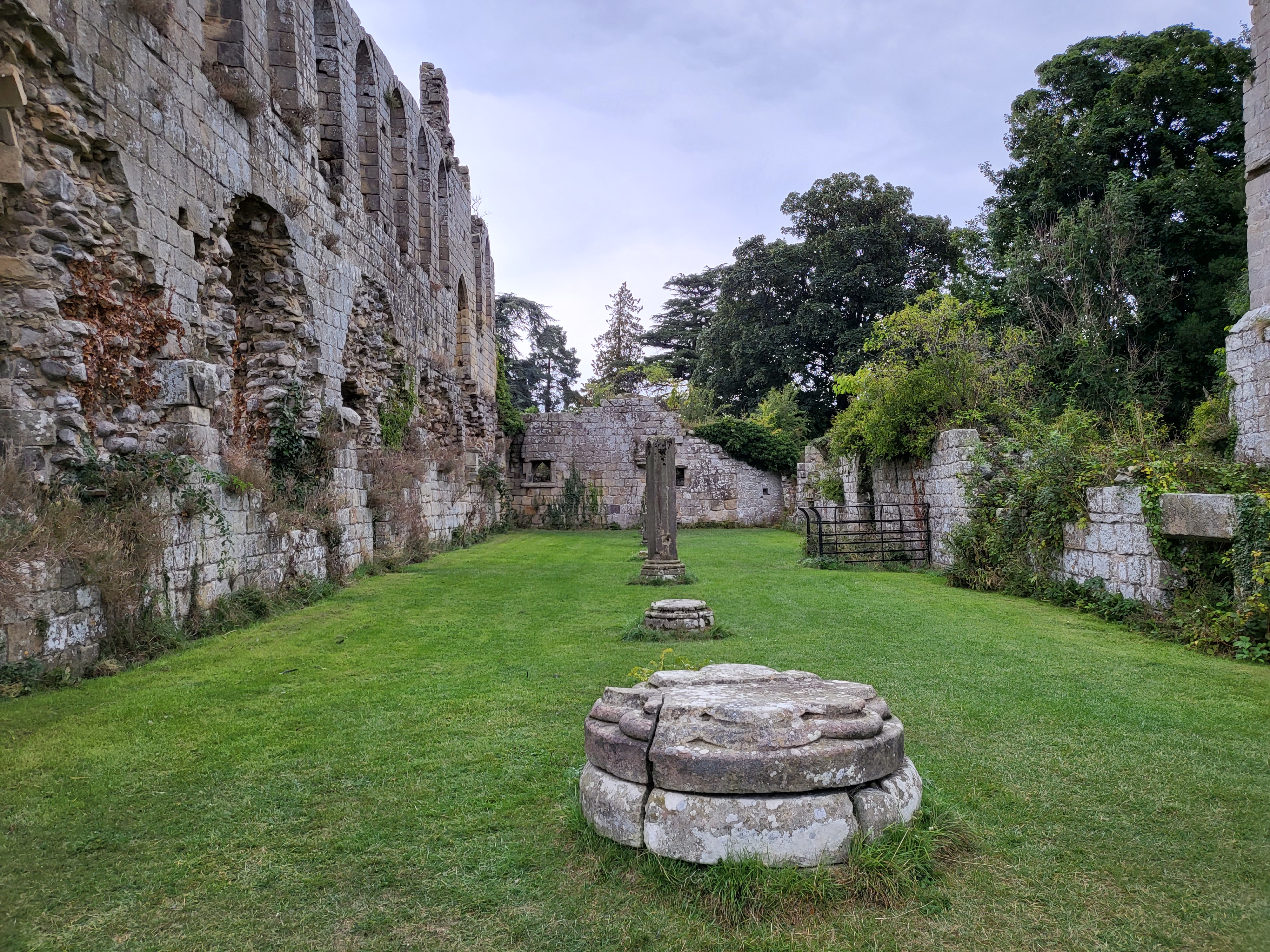 Jervaulx Abbey, near Masham in Wensleydale, in the Yorkshire Dales