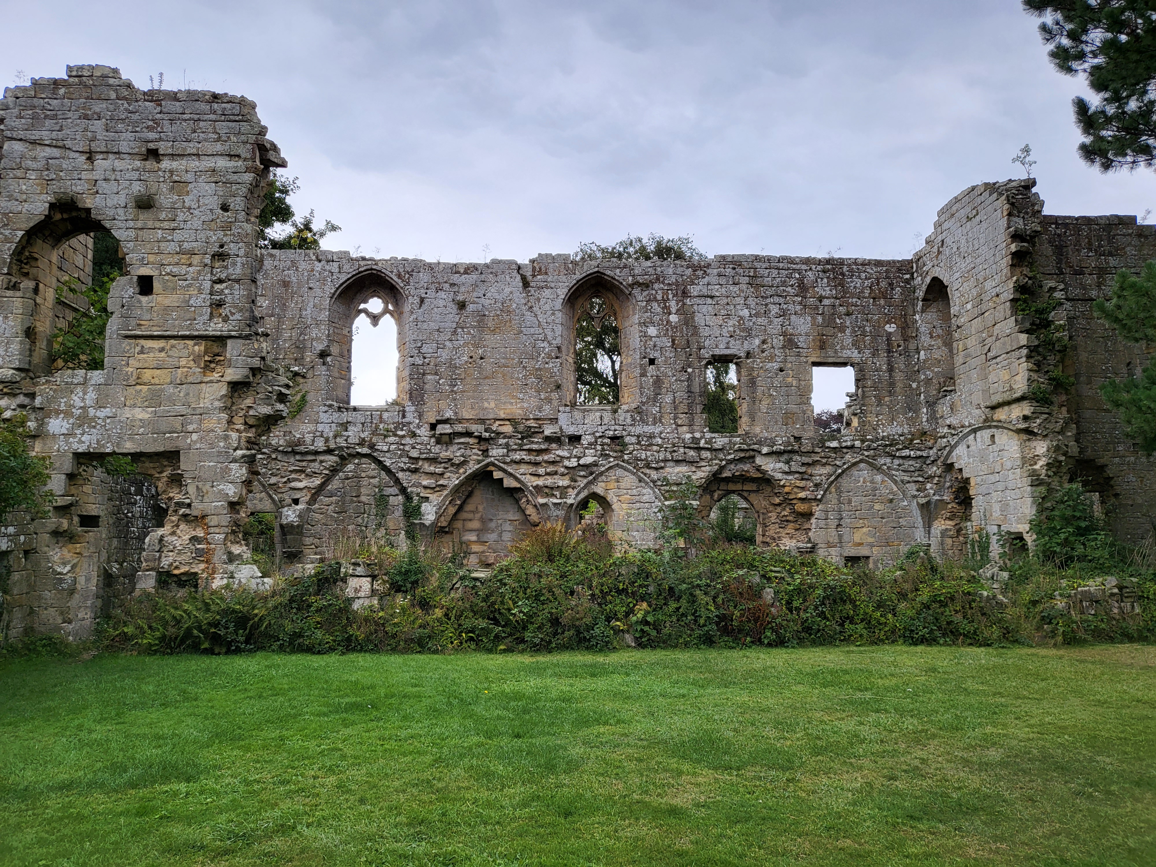 Jervaulx Abbey, near Masham in Wensleydale, in the Yorkshire Dales