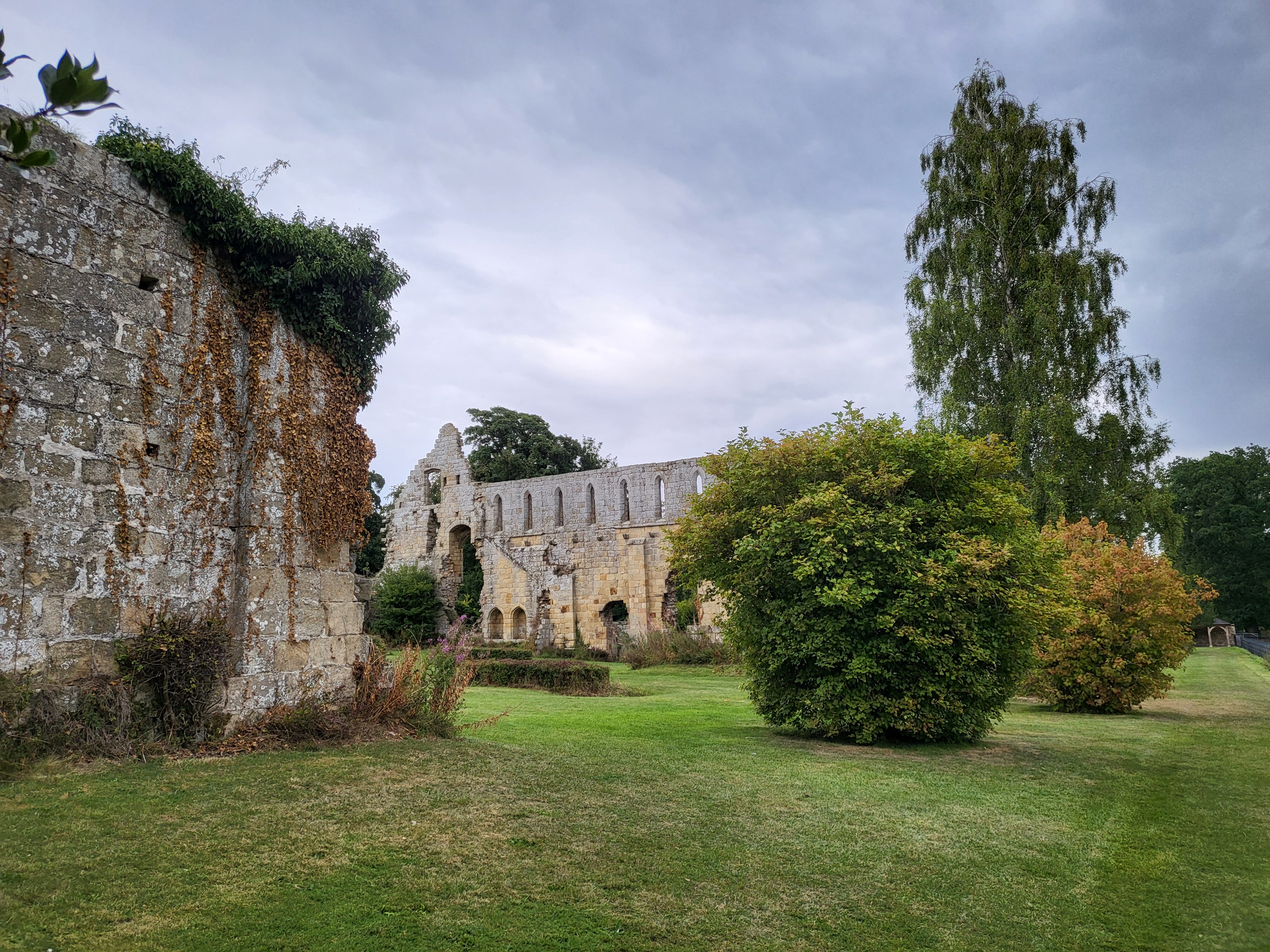 Jervaulx Abbey, near Masham in Wensleydale, in the Yorkshire Dales