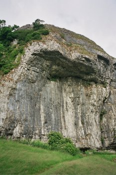 Kilnsey Crag, in the Yorkshire Dales National Park