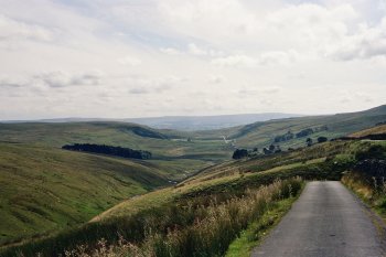 Looking down Kingsdale