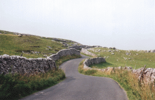 A lane in the Yorkshire Dales