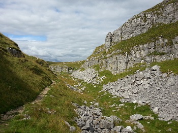 The Dry Valley at Malham