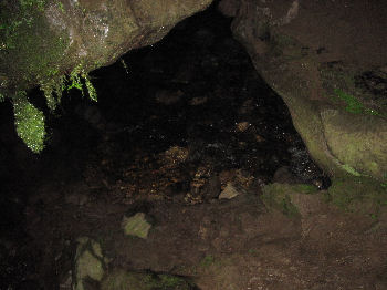 Streamway inside Manchester Hole