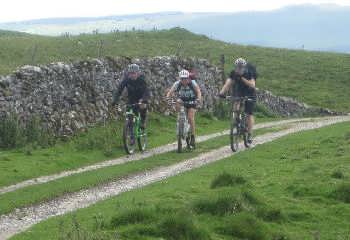 Mountain biking in the Yorkshire Dales