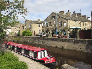 The Leeds Liverpool Canal in Skipton