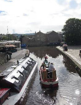 The Leeds Liverpool Canal in Skipton