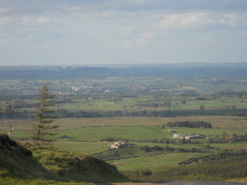 The Stainmore Gap, viewed from Stang Forest