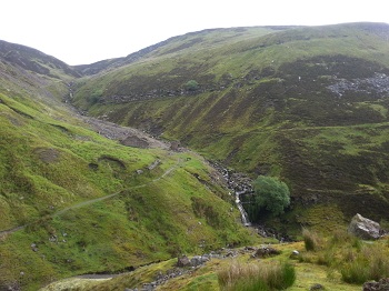 Looking up East Grain from Swinner Gill