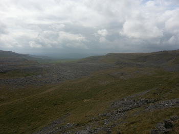 Thieves' Moss, viewed from Sulber Gate, Moughton