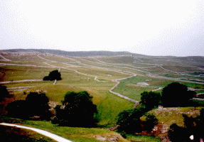 Drystone walls near Malham