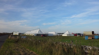 Tents at the Wensleydale Show