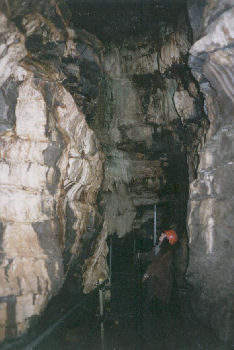 Stream passage in White Scar Caves