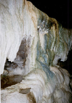 Formations in White Scar Caves