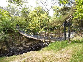 The Wynch Bridge at Low Force, Teesdale