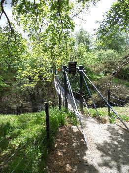 The Wynch Bridge at Low Force, Teesdale